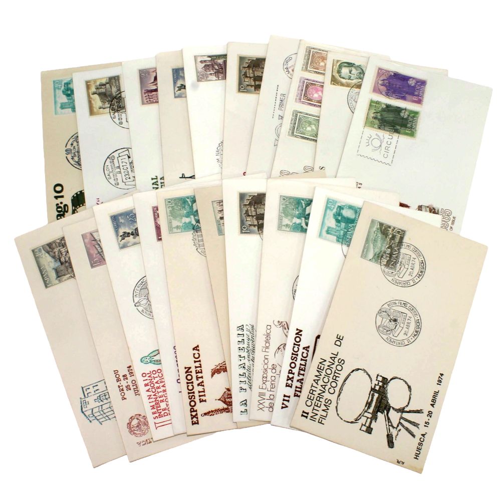 大量350枚】スペイン FDC 初日カバー・記念カバー ※重複あり 1972札幌