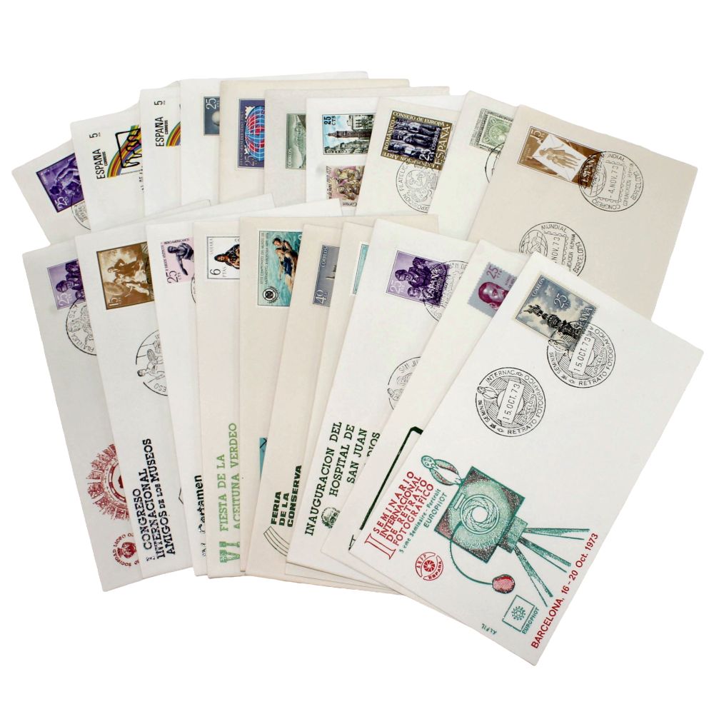 大量350枚】スペイン FDC 初日カバー・記念カバー ※重複あり 1972札幌