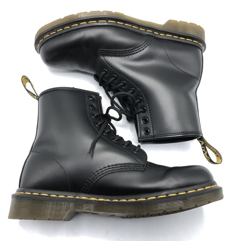 中古】Dr.Martens 8ホールブーツ UK7 ブラック ドクターマーチン[10