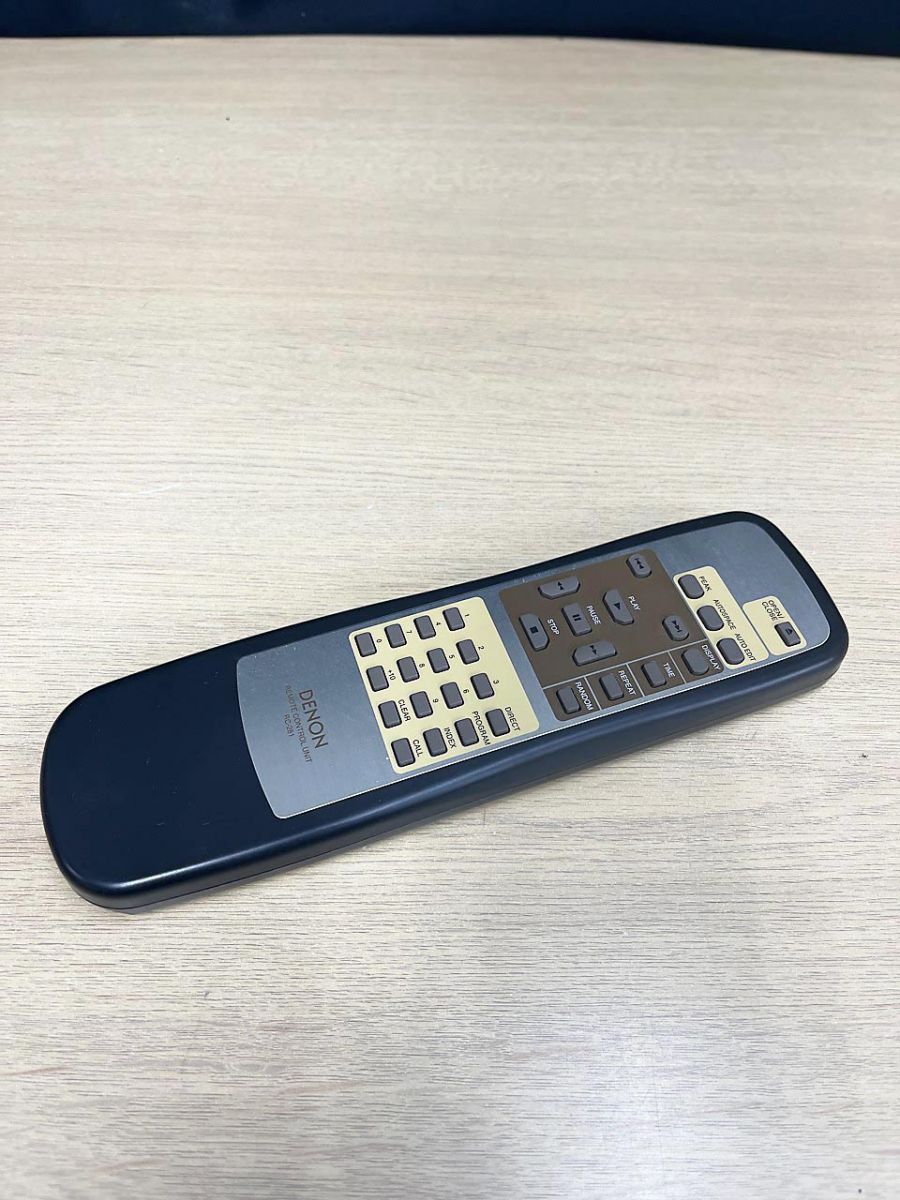 DENON デノン オーディオ リモコン RC-281 - メルカリ