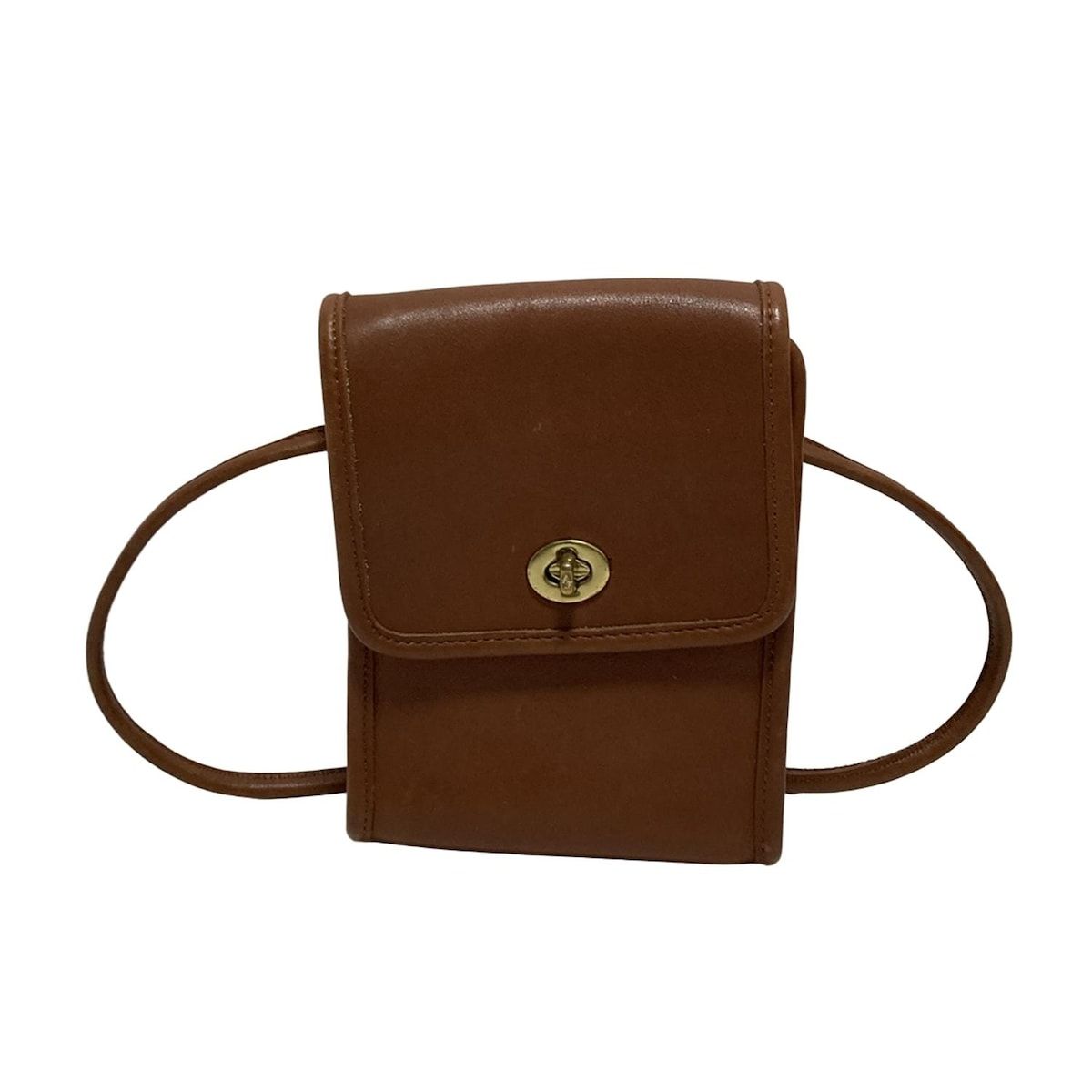 COACH(コーチ) ショルダーバッグ - 9893 ブラウン 斜めがけ レザー