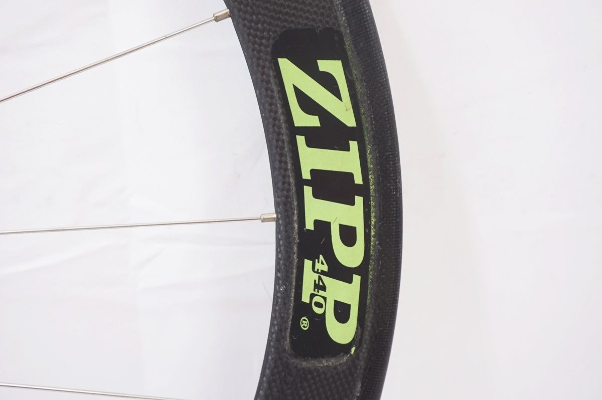 ZIPP 「ジップ」 440 リム DURA-ACE ハブ フロントホイール