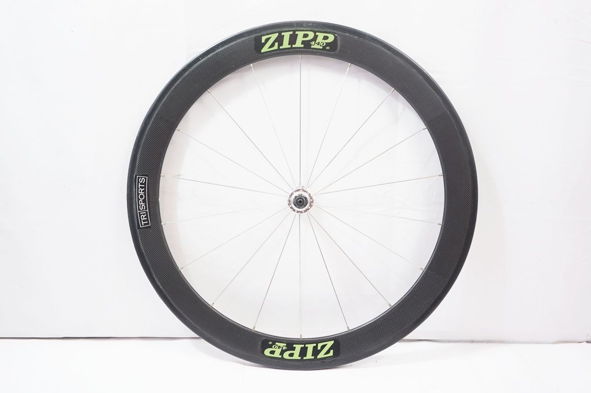 ZIPP 「ジップ」 440 リム DURA-ACE ハブ フロントホイール