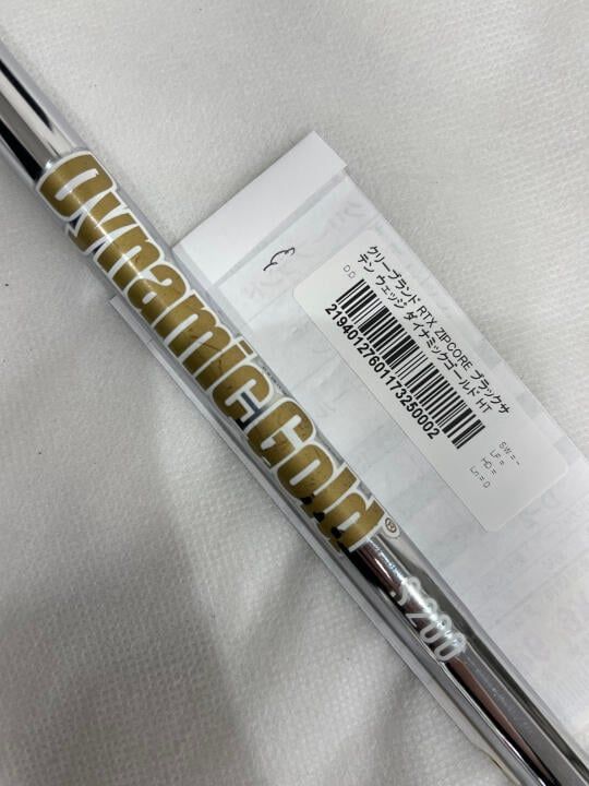 クリーブランド RTX ZIPCORE ブラックサテン 56度 ダイナミック