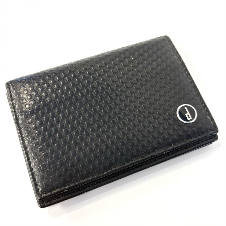 ダンヒル Dunhill カードケース ブラック レザー メンズ ビジネス