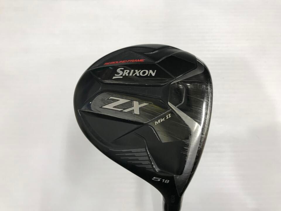 ダンロップ SRIXON ZX Mk2 18度 CQー4 Sフレックス フェアウェイウッド