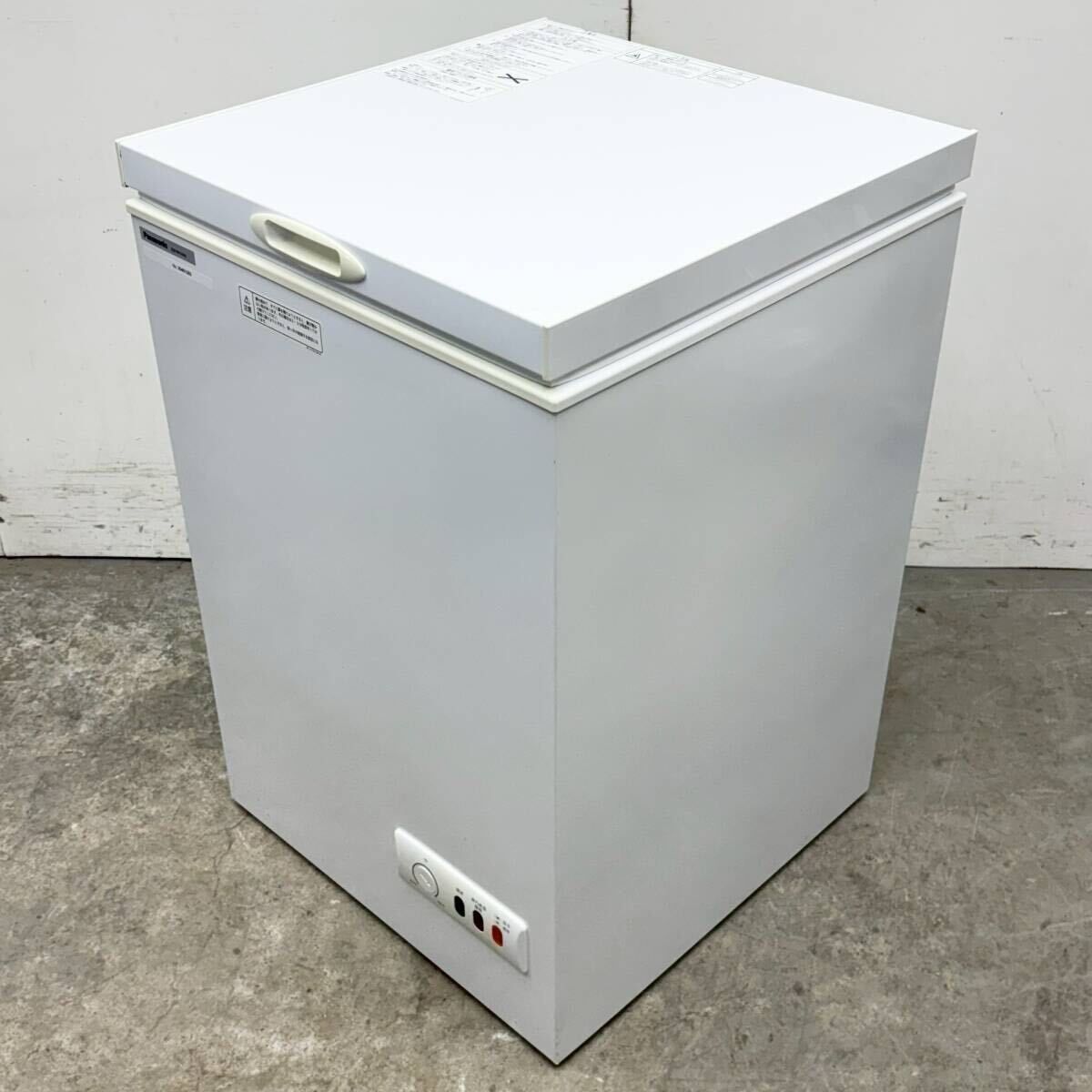 パナソニック 冷凍ストッカー SCR-FH10VA W552×D592×H832 101L 冷凍庫