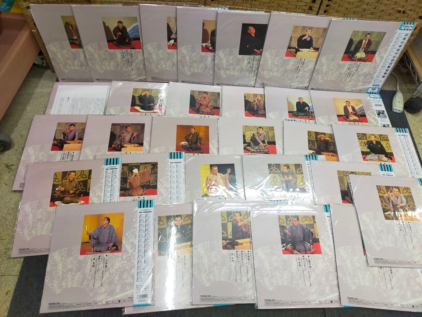 特選!! 米朝落語全集 LD 30枚セット 桂米朝 レーザーディスク TOSHIBA