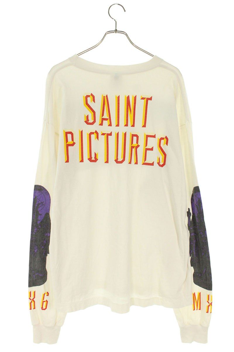 セントマイケル 24AW SM-YS1-0000-016 SAINT PICTURESプリント長袖
