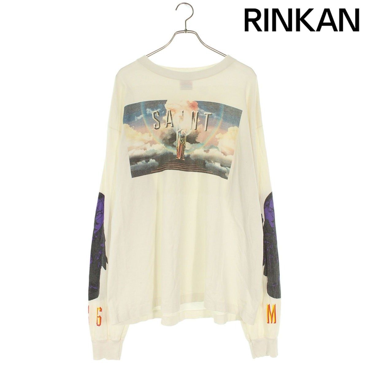 セントマイケル 24AW SM-YS1-0000-016 SAINT PICTURESプリント長袖
