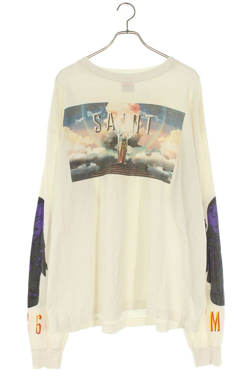 セントマイケル 24AW SM-YS1-0000-016 SAINT PICTURESプリント長袖