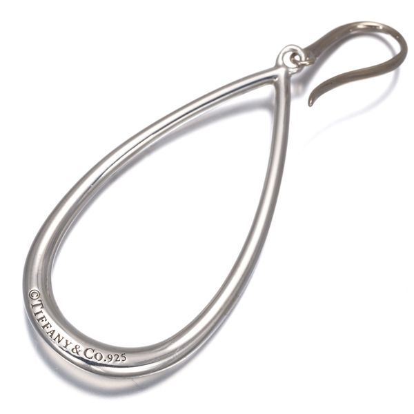 ティファニー ピアス オープンティアドロップ フック 片耳 シルバー