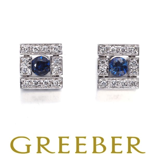 ダミアーニ ピアス サファイア ダイヤ ダイヤモンド ベルエポック