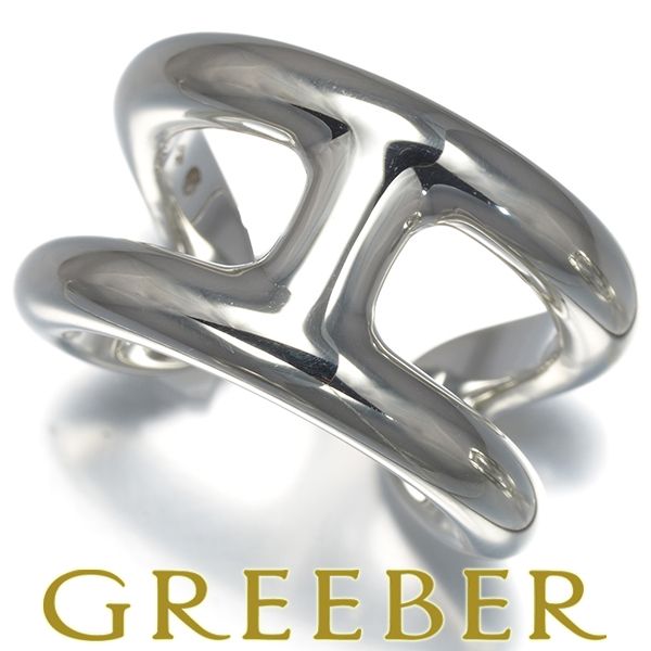 新品 HERMÈS エルメス オスモズ シルバー リング 希少 PM54 エルメス リング オスモズ PM 54号 シルバー 925 #186495 - メルカリ