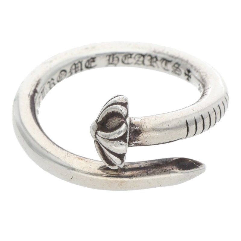 クロムハーツ NAIL CRSBALL/ネイルクロスボール シルバーリング メンズ