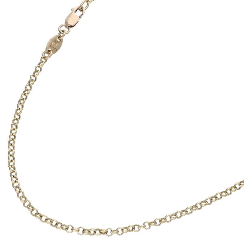 クロムハーツ 22K NECKCHAIN R20/ロールチェーン20inch ゴールド