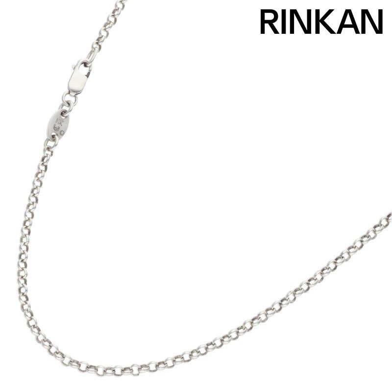 クロムハーツ NECKCHAIN R18/ロールチェーン18inch シルバーネックレス