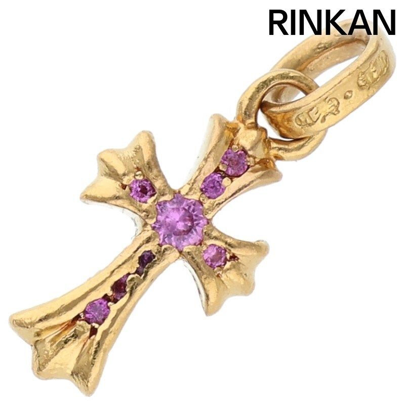 クロムハーツ 22K CRS BBYFAT P/SAP P/ベイビーファット PAVEピンク