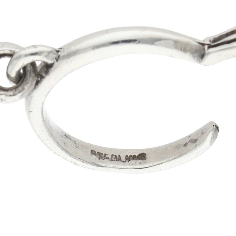 クロムハーツ TINY CH CROSS/タイニーCHクロスフープ オールドシルバー