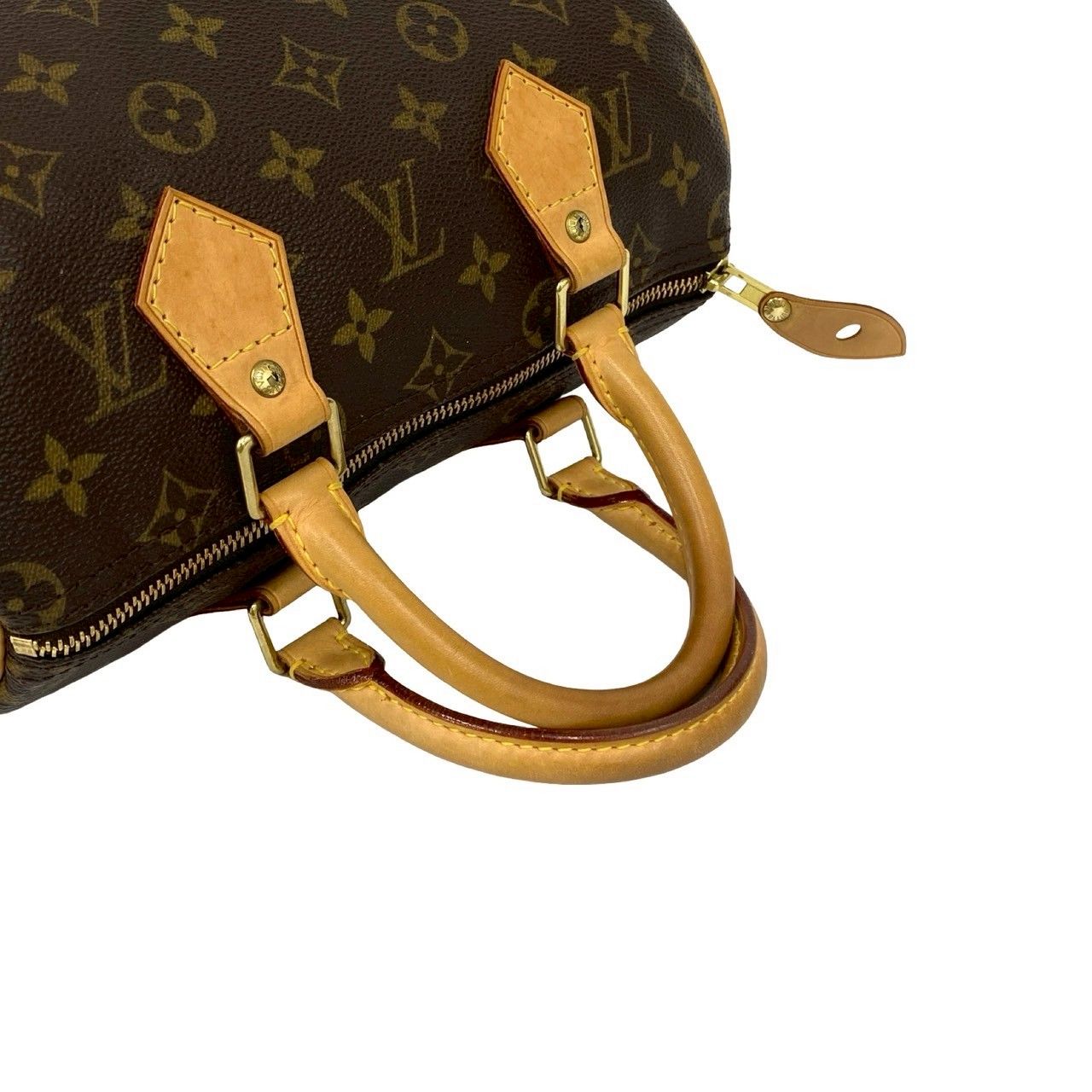 極 美品 LOUIS VUITTON ルイヴィトン スピーディ 25 モノグラム ロゴ