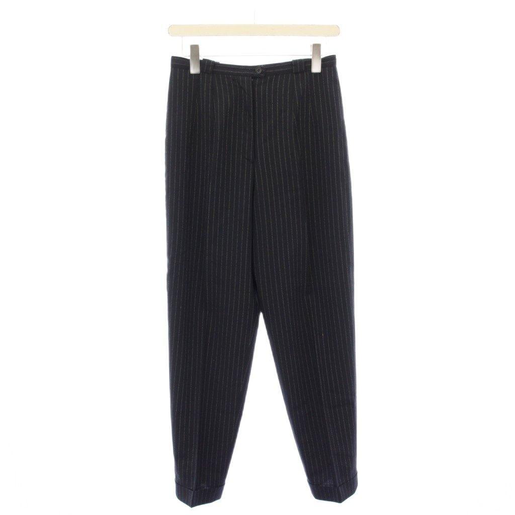 コルネリアーニ Corneliani スラックスパンツ タック ジップフライ