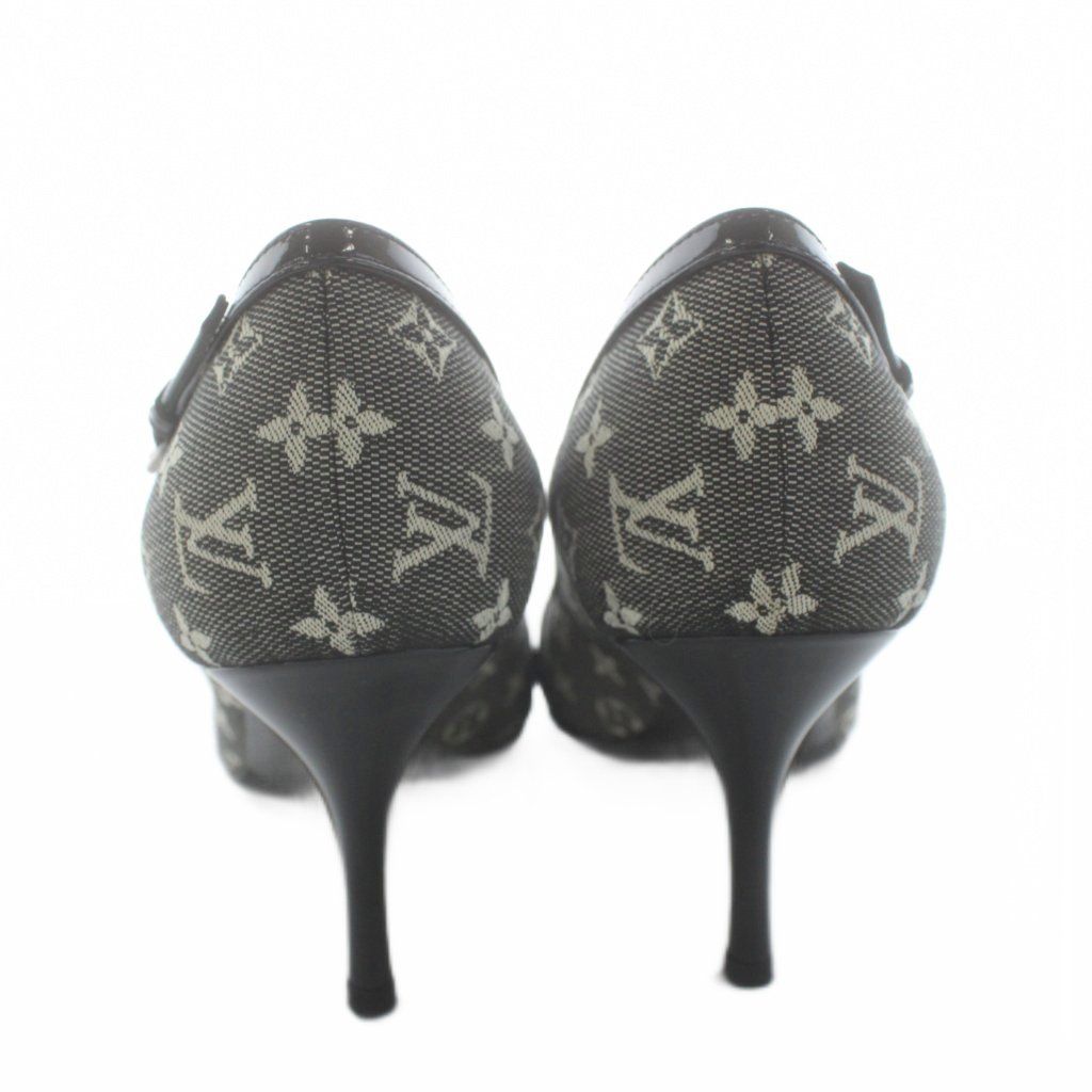 LOUIS VUITTON モノグラム ポインテッドトゥ パンプス モノグラム ルイヴィトン LOUIS VUITTON MIMOSA PUMP モノグラム パンプス ポイン