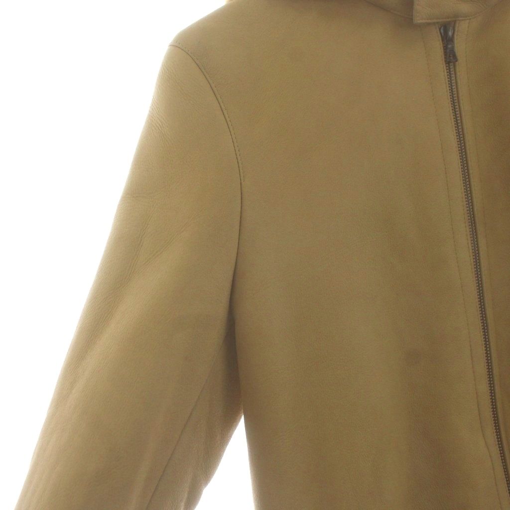 ニールバレット Neil Barrett ムートン レザージャケット フード