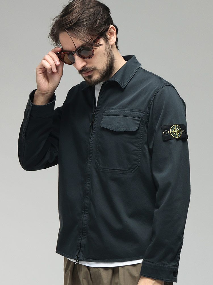 STONE ISLAND (ストーンアイランド) メンズ シャツジャケット - メルカリ