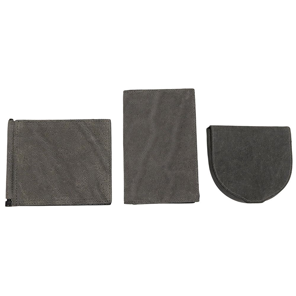 超美品 ヴァレクストラ Valextra エレファントレザー 3点セット