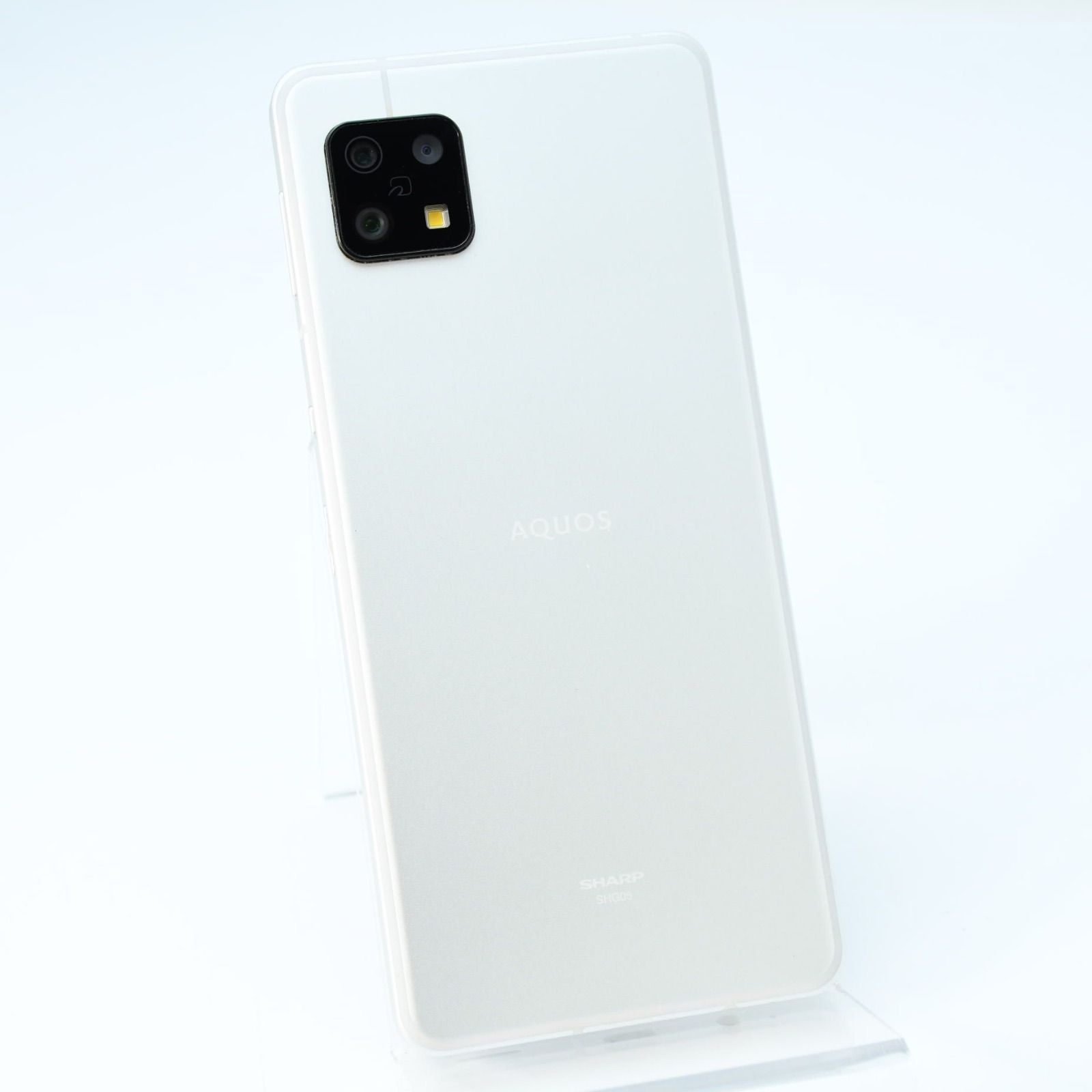 液晶美品＊電池良好】au SIMフリー AQUOS sense6 SHG05 シルバー