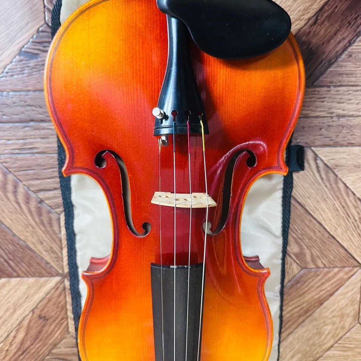 SUZUKI ヴァイオリン バイオリン NO.280 4/4 Anno1987 弓PRESTO 肩当て