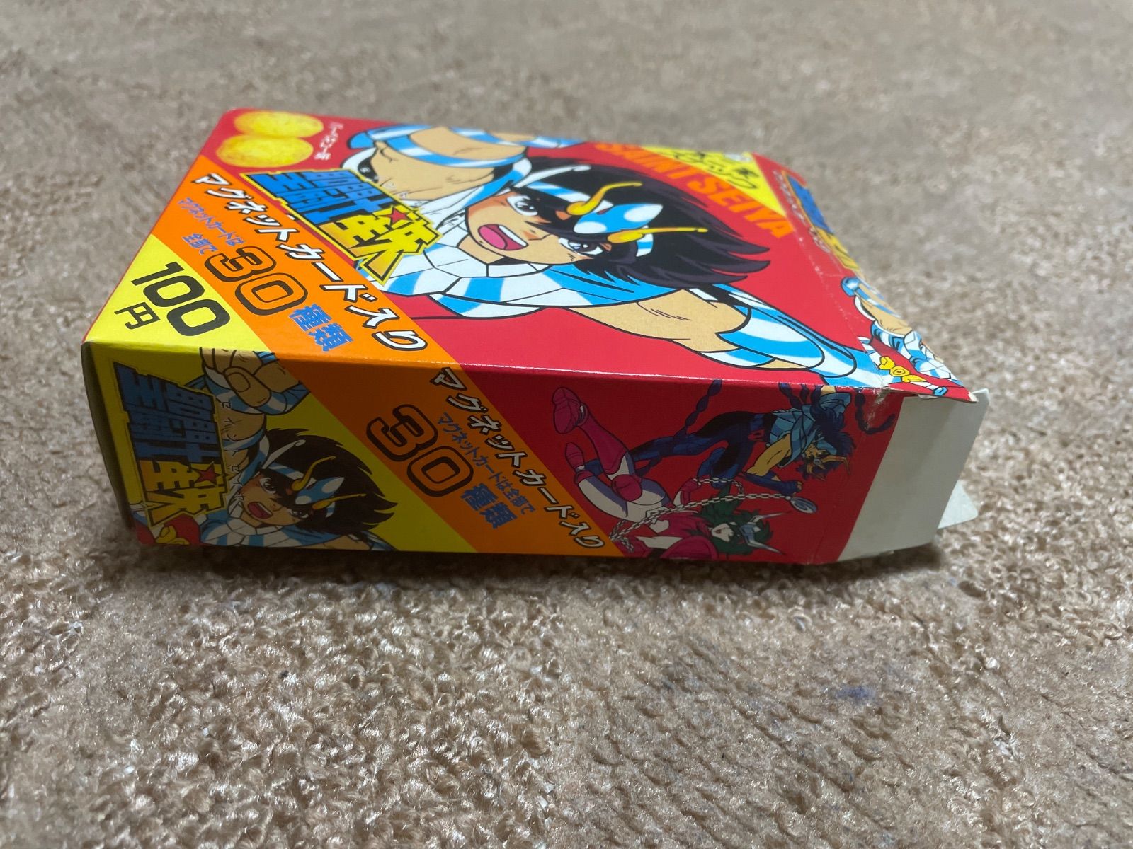 食玩 空箱 聖闘士星矢 不二家スナック - メルカリ