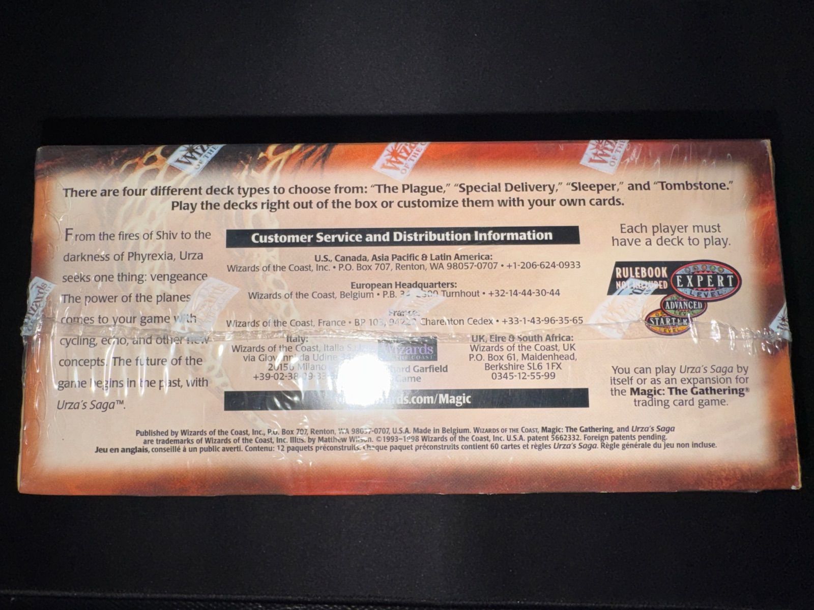 MTG 英語版 ウルザズ・サーガ 新品未開封 - メルカリ