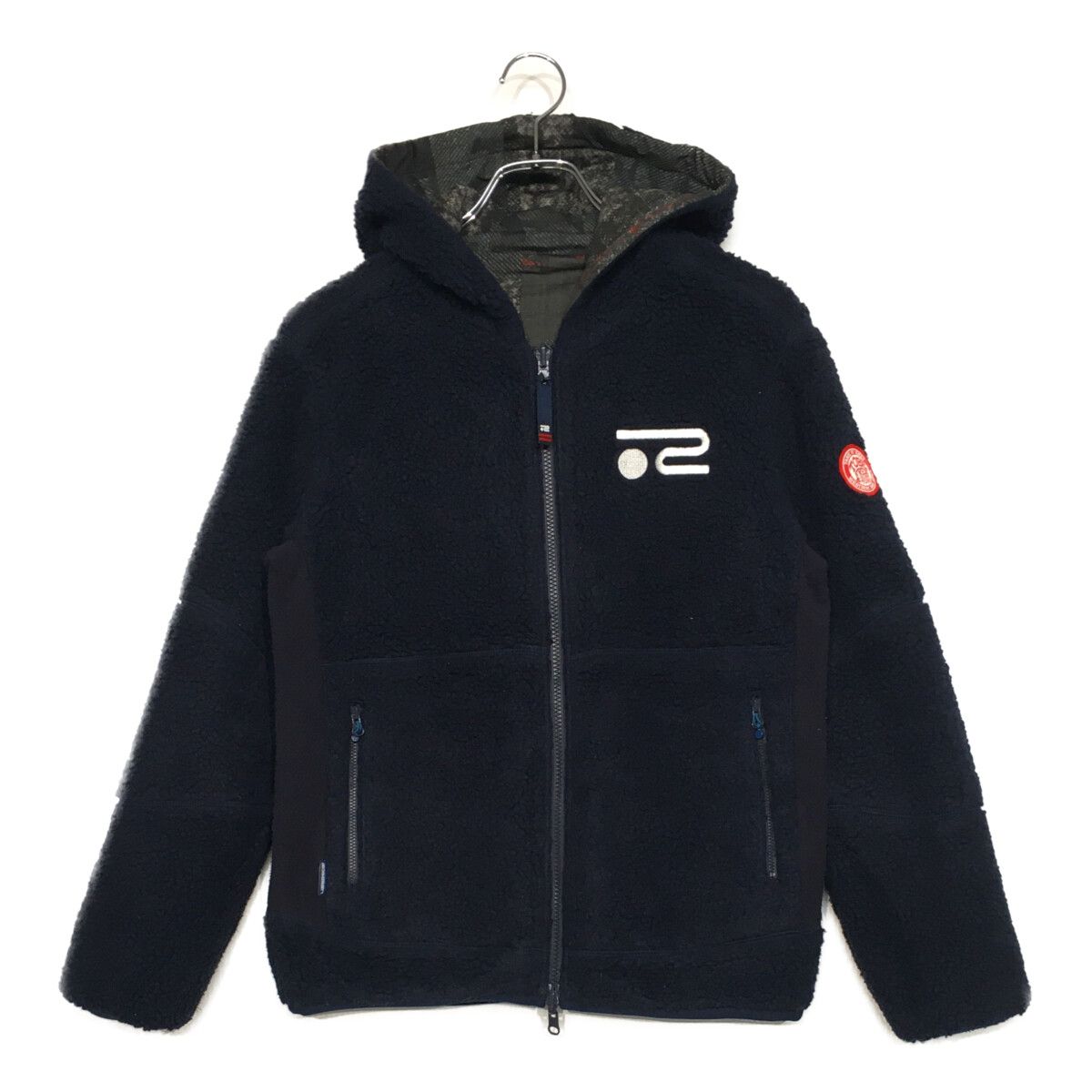 中古 レディース ロサーセン ROSASEN ブルゾン L グレー系 紺/ネイビー