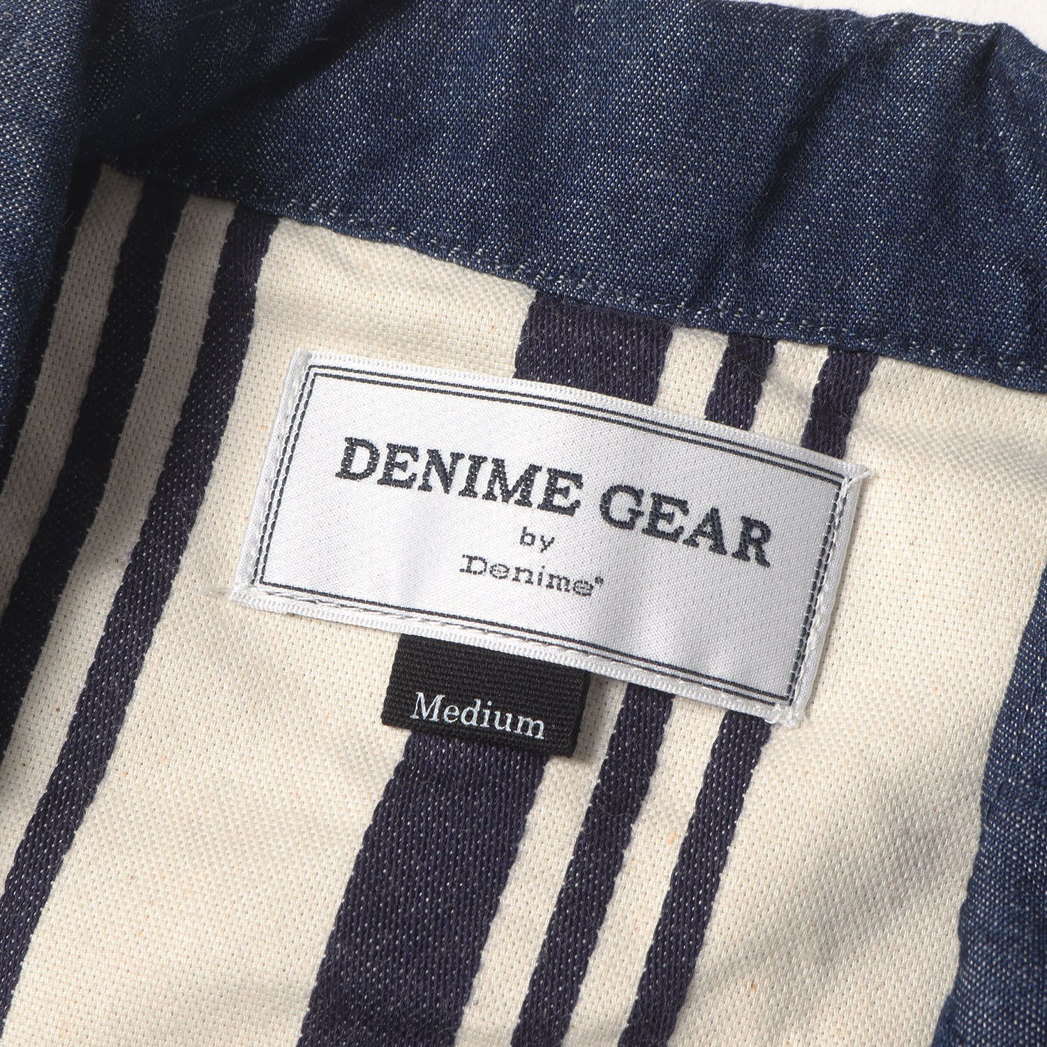 DENIME ドゥニーム コート インディゴ サイズ:M | コットン/リネン