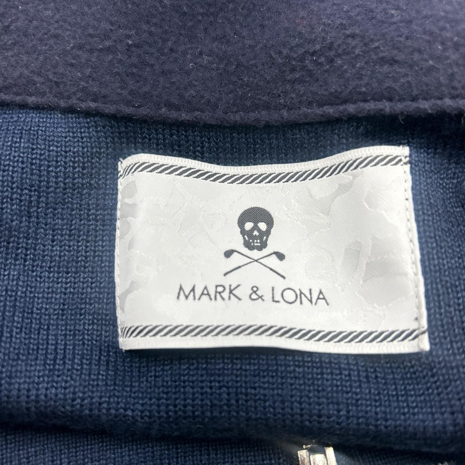 中古 メンズ マークアンドロナ MARK&LONA ニットアウター L 紺