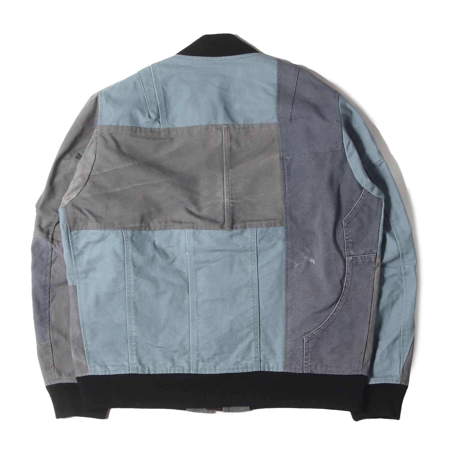 美品】OLD PARK オールド パーク ジャケット グレーミックス サイズ