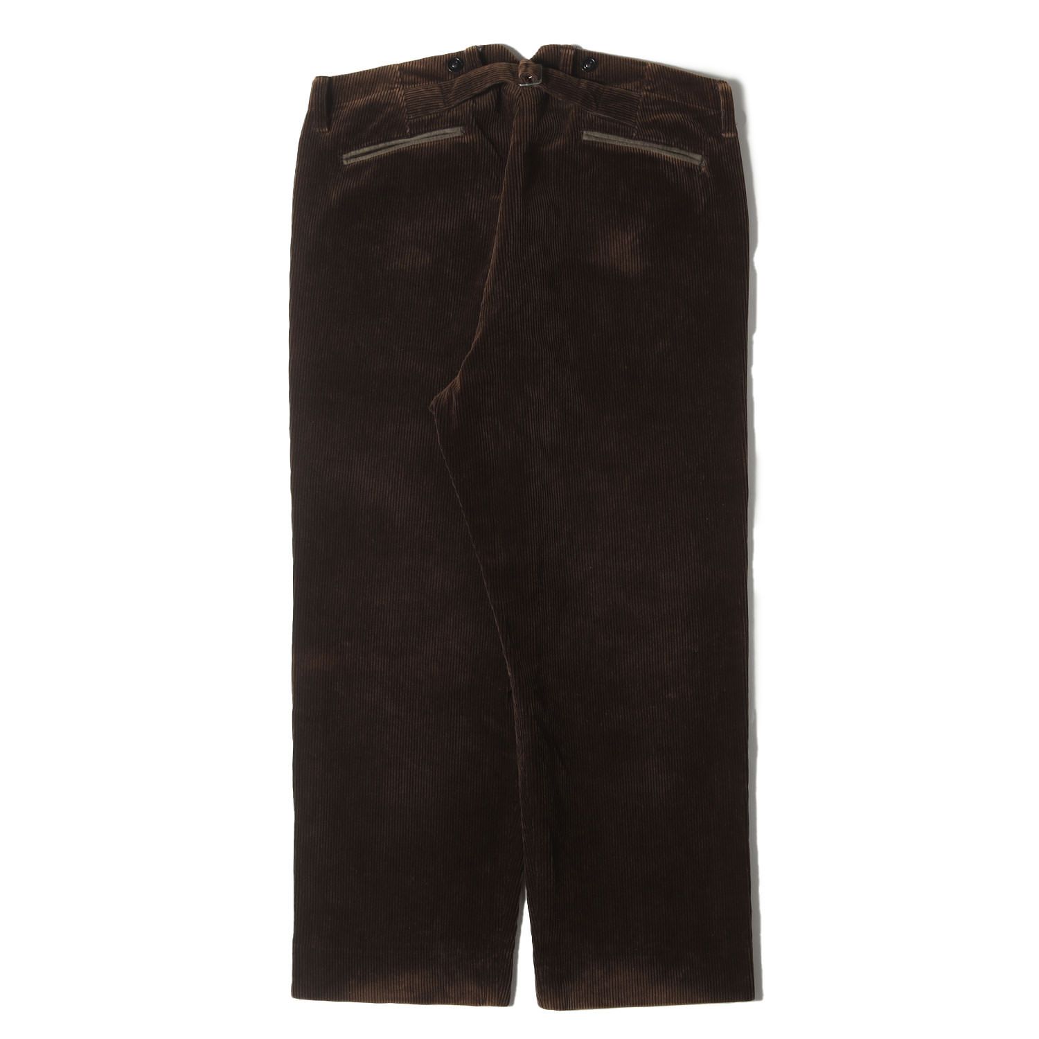 HUMAN MADE ヒューマンメイド パンツ ブラウン サイズ:L | バックル