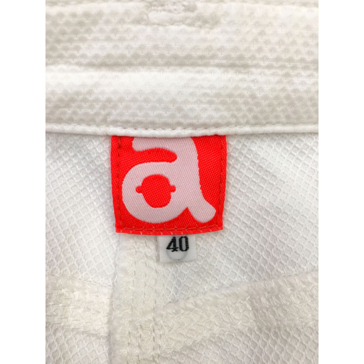 未使用品 レディース アルチビオ archivio パンツ 40(L) 白 ホワイト