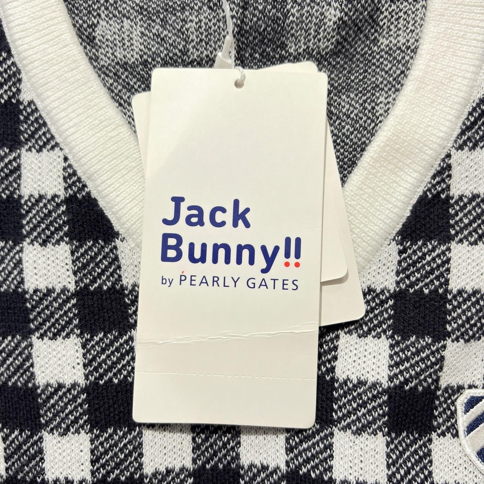未使用品 レディース ジャックバニー Jack Bunny!! ベスト 1(M) 濃紺