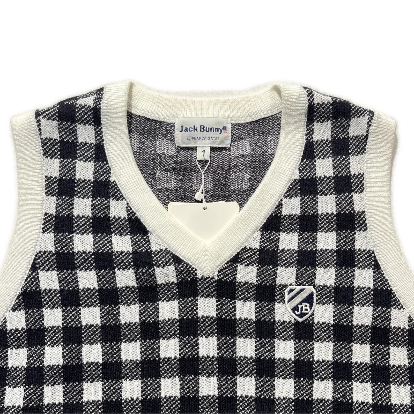 ジャックバニー　ベスト 未使用品 レディース ジャックバニー Jack Bunny!! ベスト 1(M) 濃紺