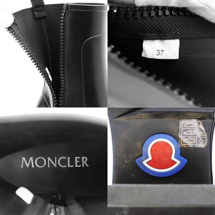 SALE【美品】MONCLER モンクレール ラバーレインブーツ Loftgrip