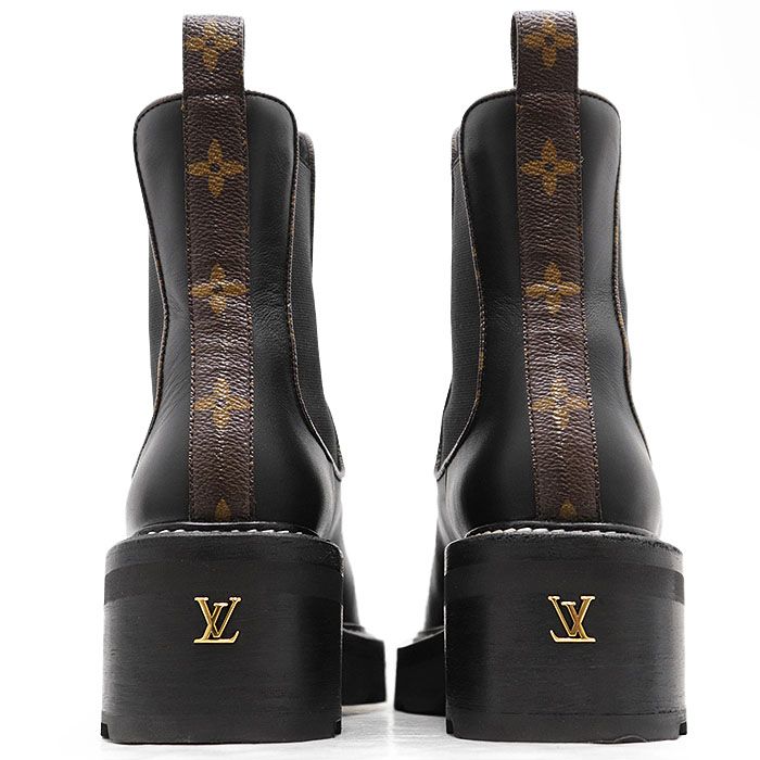 美品】LOUIS VUITTON ルイ・ヴィトン ブーツ LVボブール・ライン 2023
