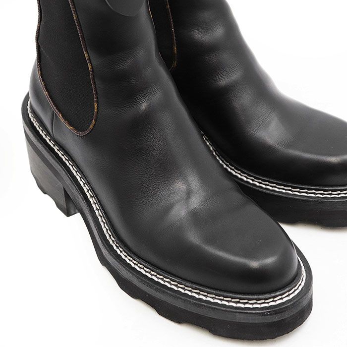 美品】LOUIS VUITTON ルイ・ヴィトン ブーツ LVボブール・ライン 2023