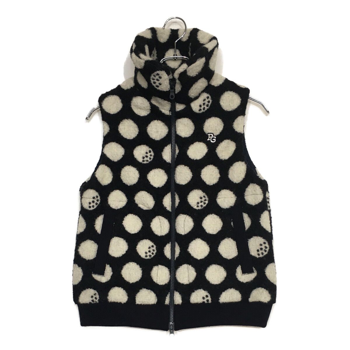 中古 レディース パーリーゲイツ PEARLY GATES ベスト 0(S) 紺