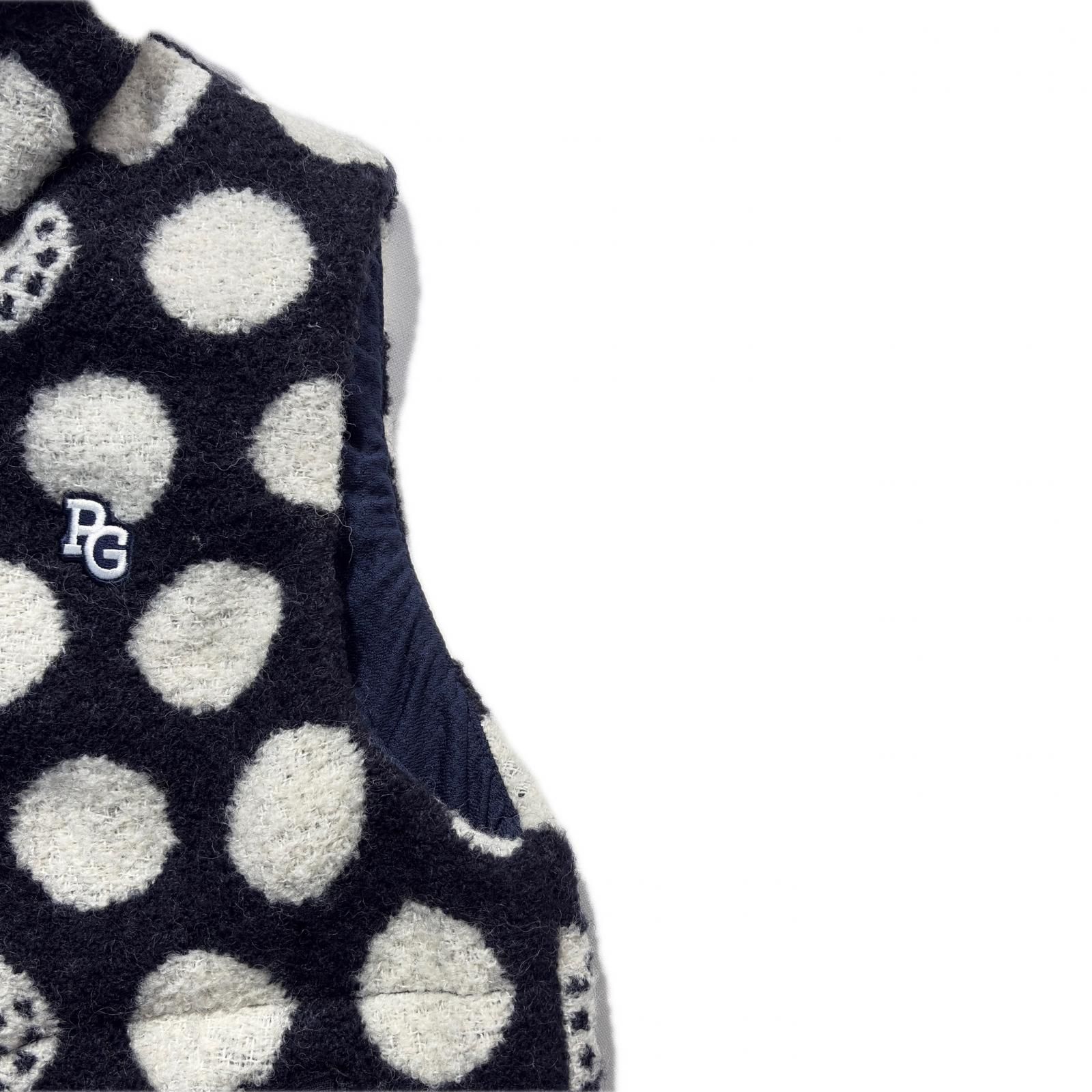 中古 レディース パーリーゲイツ PEARLY GATES ベスト 0(S) 紺