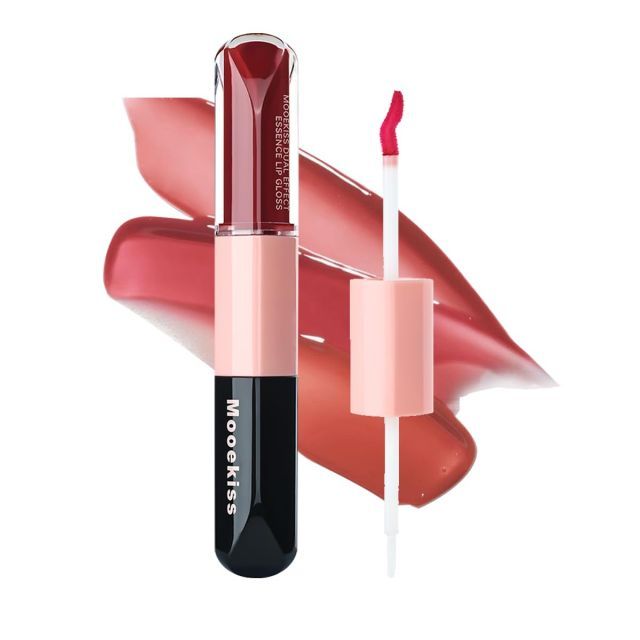 送料無料】Mooekiss ダブルエンドリップグロス マットリップ