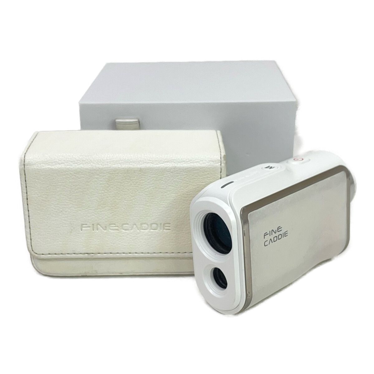 中古 レーザー測定器 白 FineCaddie ファインキャディ J3 距離計