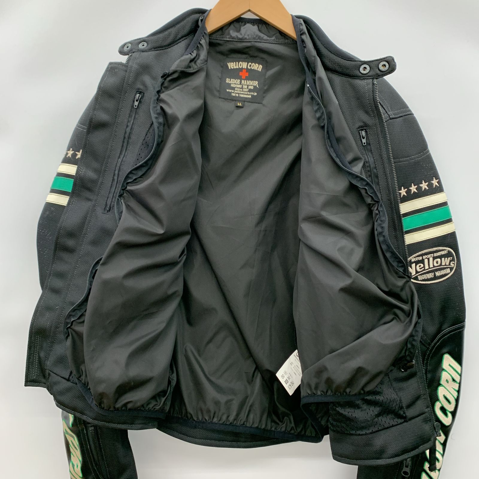 YeLLOW CORN イエローコーン レーシングジャケット YB-7113 LLサイズ