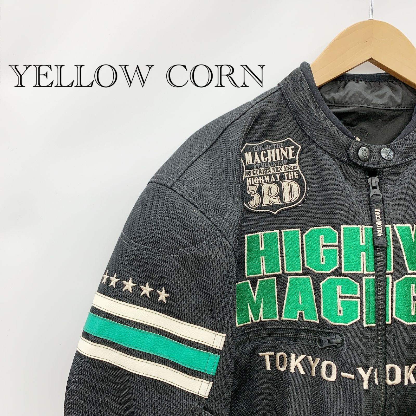 YeLLOW CORN イエローコーン レーシングジャケット YB-7113 LLサイズ